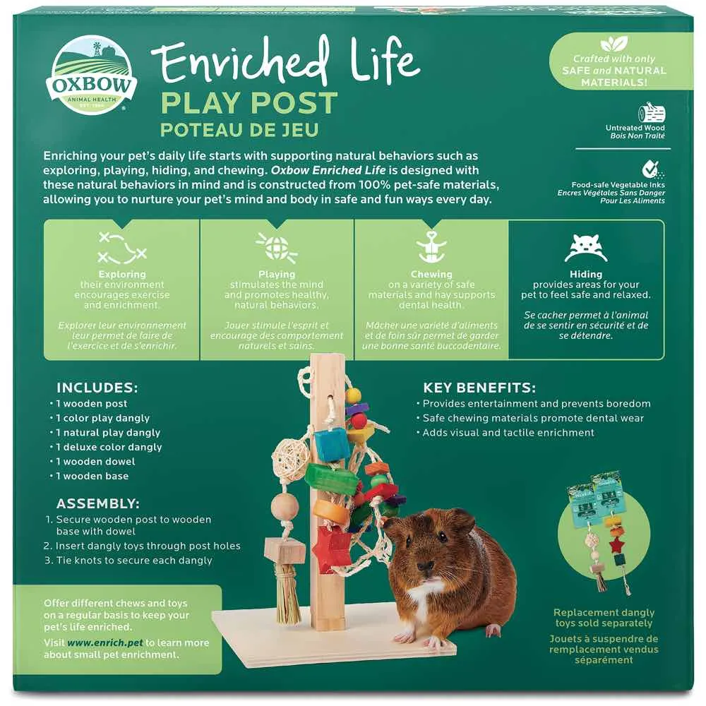 10% OFF: Oxbow Enriched Life Play Post For Small Animals