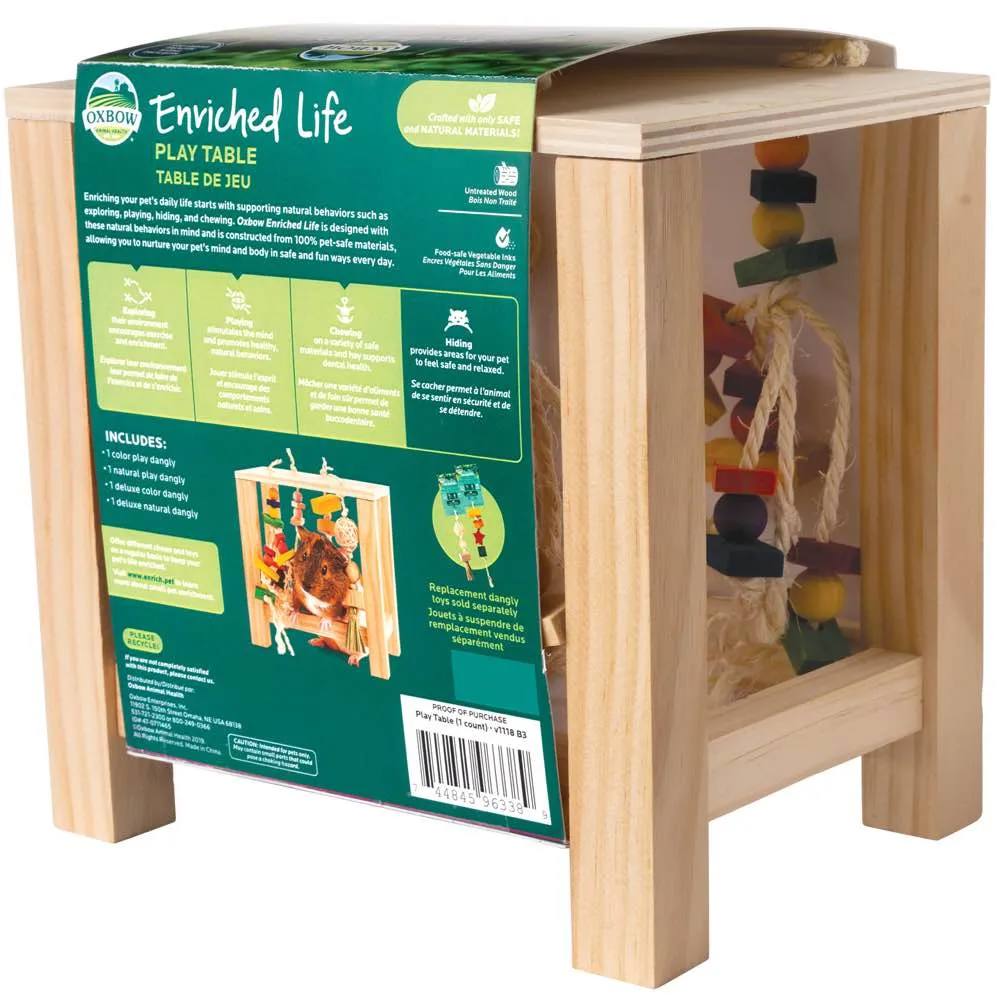 10% OFF: Oxbow Enriched Life Play Table For Small Animals