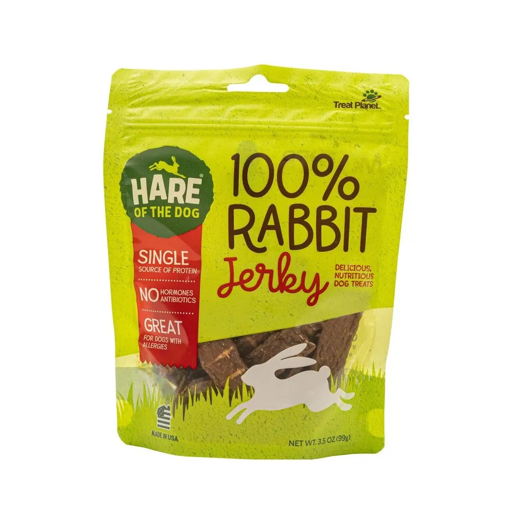 100% Rabbit Jerky Dog Chew