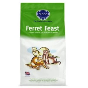 Alpha 2.5kg Ferret Feast Complete Ferret Food