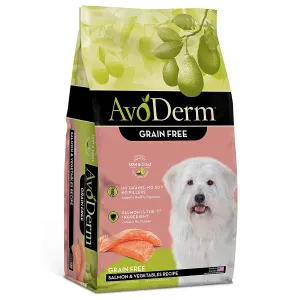 AvoDerm Grain-Free Salmon & Vegetables Formula Dry Dog Food 4lb