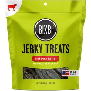 Bixbi Original Jerky Beef Lung Dog Treats 10oz