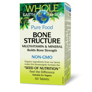 Bone Structure Multivitamin & Mineral, Whole Earth & Sea