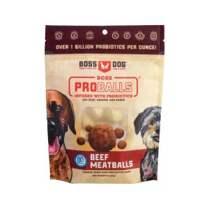 Boss Dog ProBalls Beef Meatballs 3oz