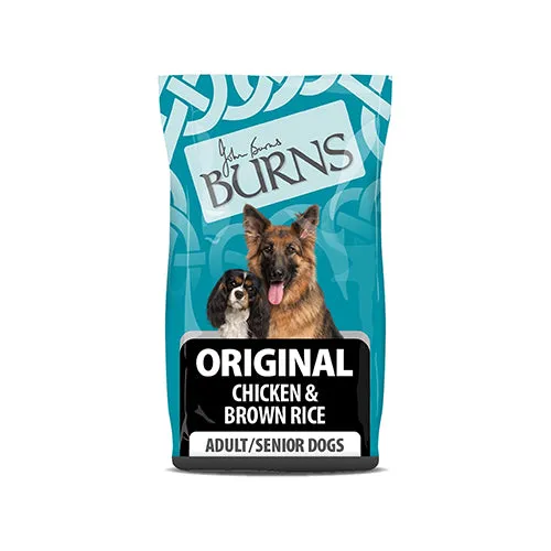 Burns Adult/Senior Original Chicken & Brown Rice 12kg Dry Dog Food