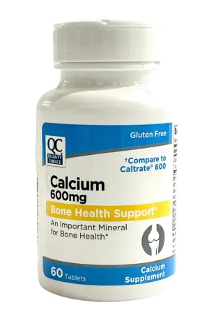 Calcium 600mg | Bone Health Support | 60 Tablets