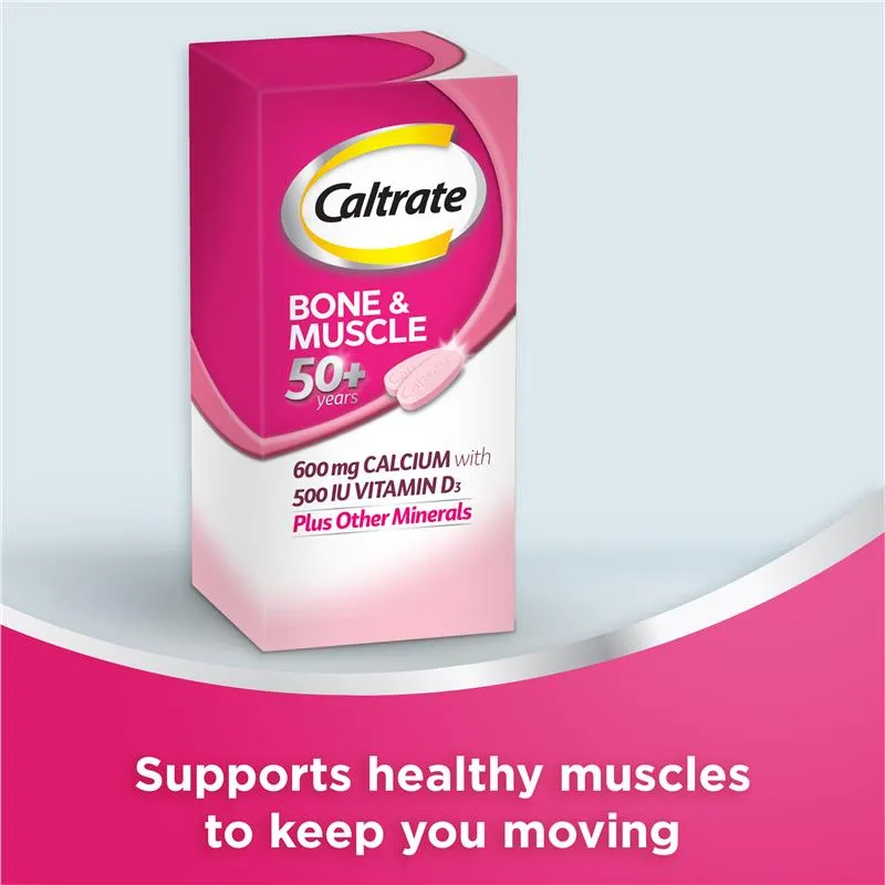 Caltrate Bone & Muscle 50  Tabs 60