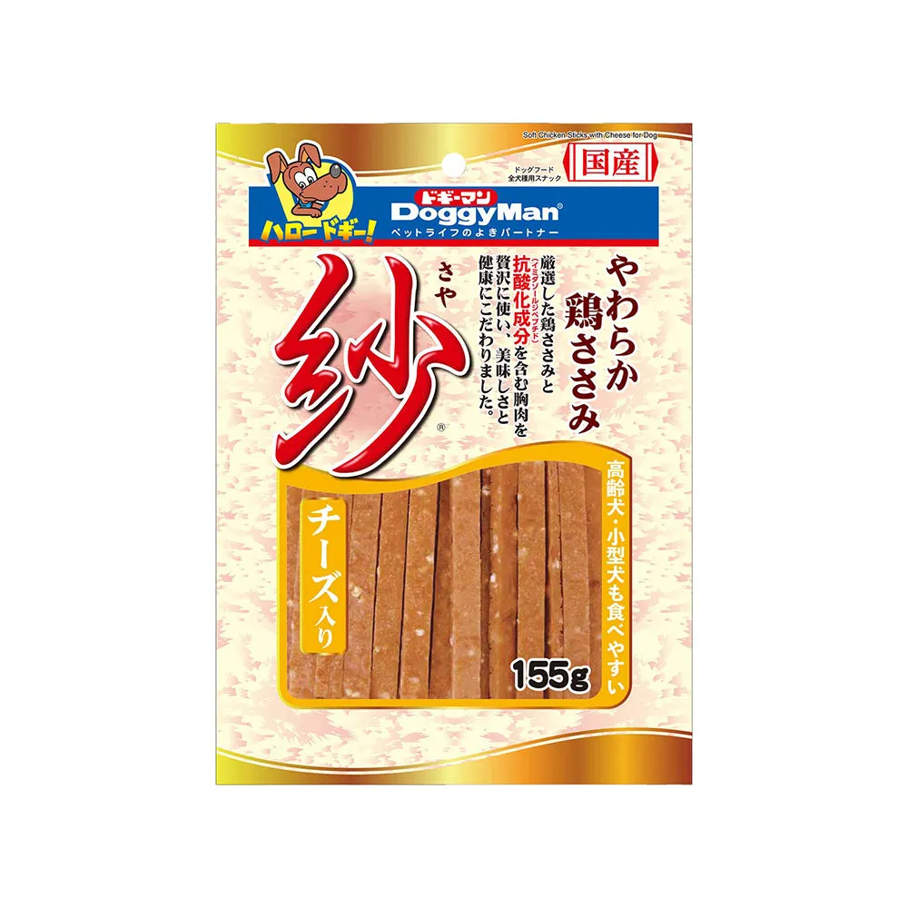 DoggyMan Soft Chicken Sticks with Cheese 155g