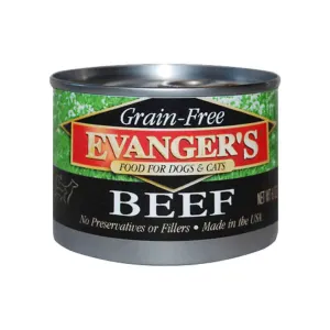 Evanger's Grain-Free Meat Wet Canned Dog & Cat Food