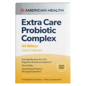 Extra Care Probiotic Complex 15 Caps By American Health