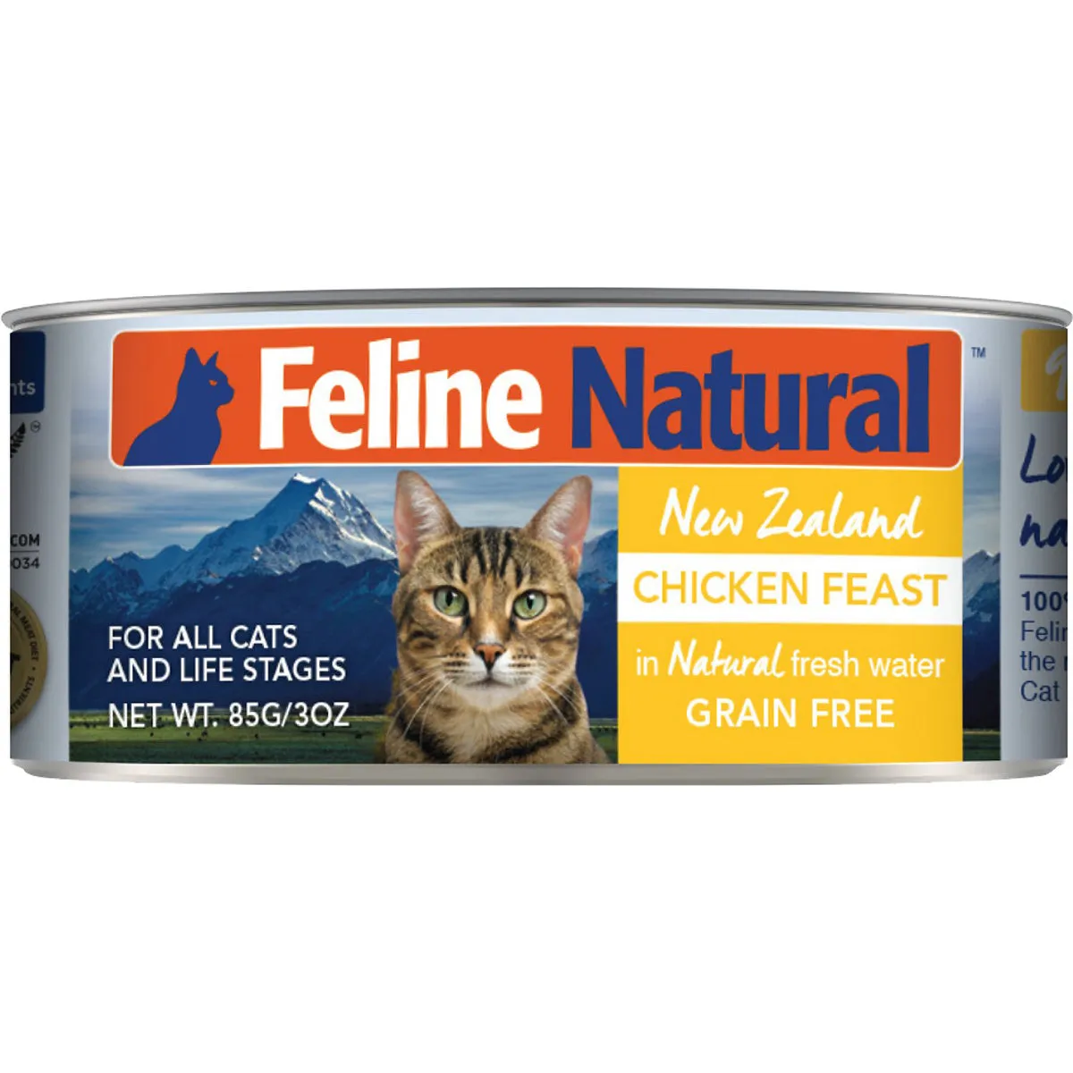 Feline Natural Chicken Feast Canned Cat Food 3oz