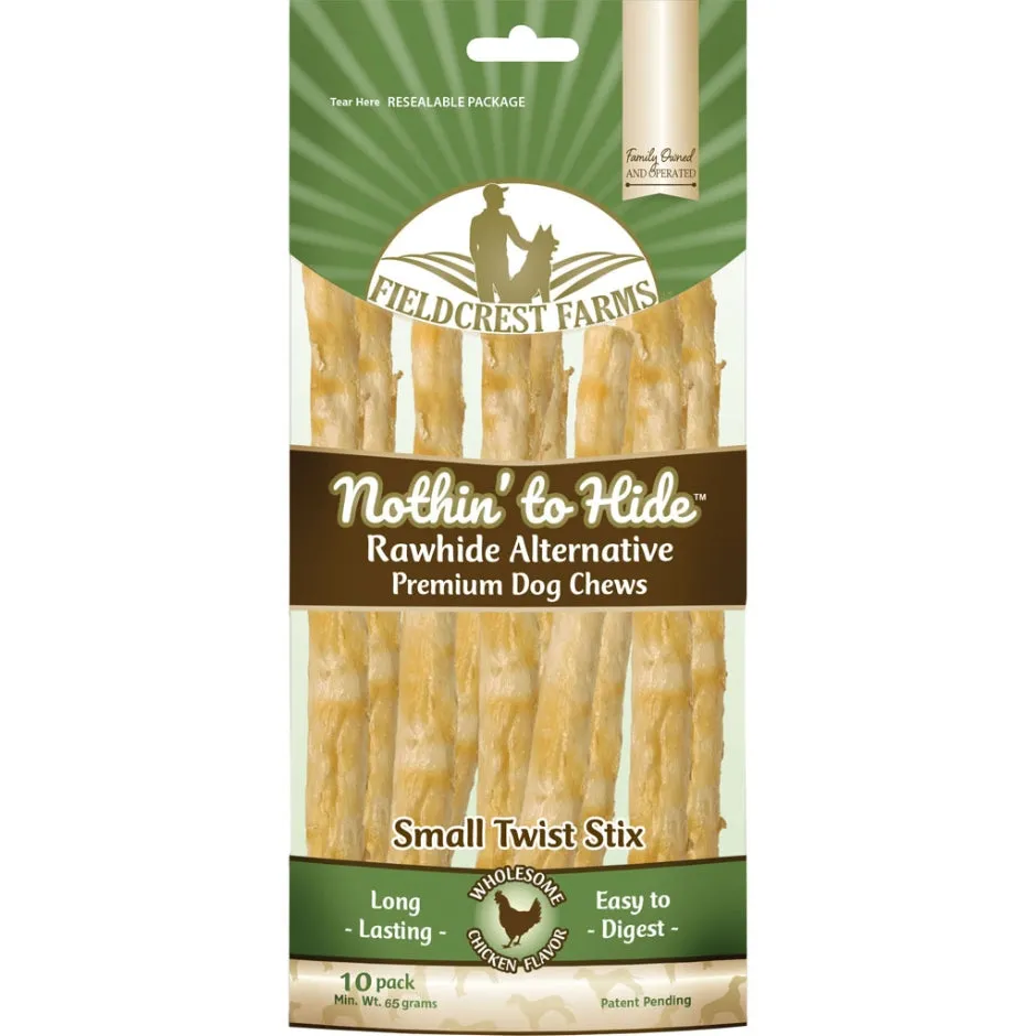 Fieldcrest Farms Nothin' to Hide Rawhide Alternative Chicken Twists