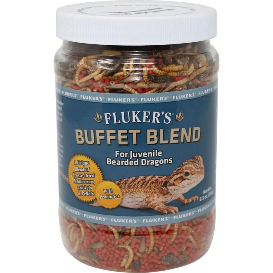 Fluker's Juvenile Bearded Dragon Buffet Blend