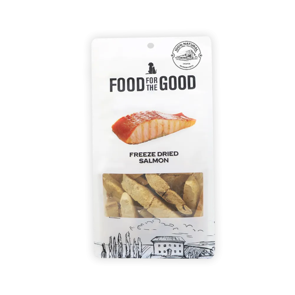 Food For The Good Dog & Cat Treats Freeze Dried Salmon 50g