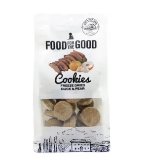 Food For The Good Freeze Dried Cat & Dog Treats (Duck & Pear Cookies)