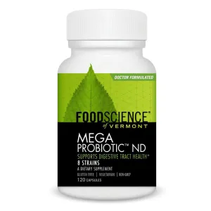 FoodScience of Vermont Mega Probiotic-ND 120 Veg Caps