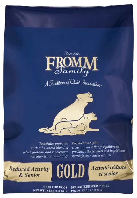 Fromm Gold Reduced Activity & Senior Dry Dog Food