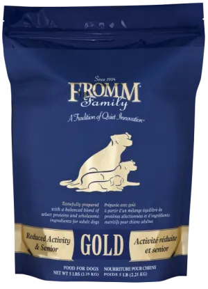 Fromm Gold Reduced Activity & Senior Dry Dog Food