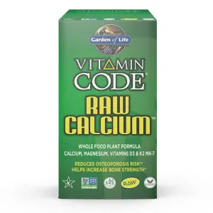 Garden of Life Vitamin Code Raw Calcium with AlgaeCal 60 Caps