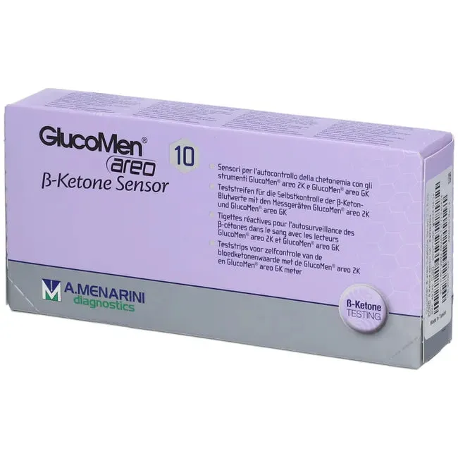 GLUCOMEN areo 2K ß-Ketone Sensor Test Strips