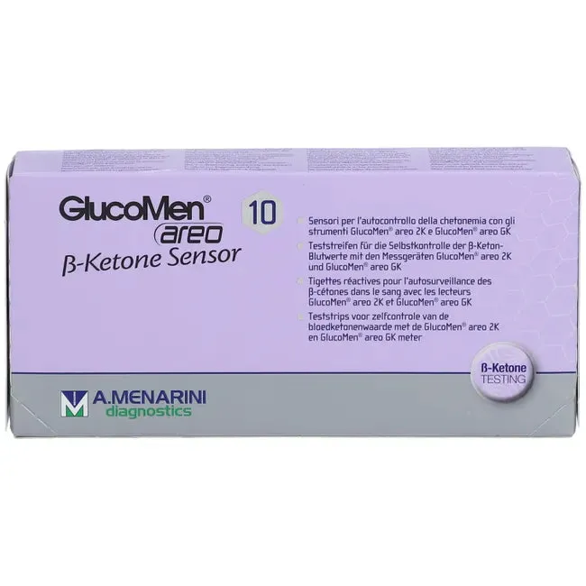 GLUCOMEN areo 2K ß-Ketone Sensor Test Strips