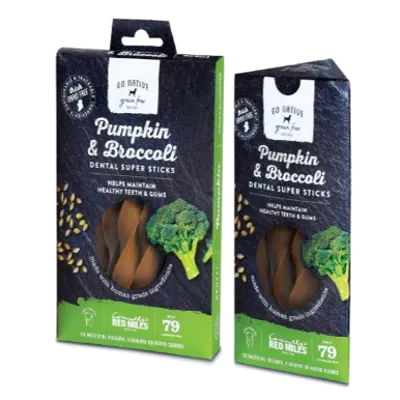 Go Native Pumpkin & Broccoli Sticks