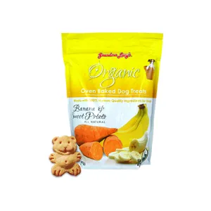 Grandma Lucy's Organic Banana and Sweet Potato Oven Baked Dog Treats