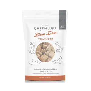 Green Juju Bison Liver Trainers 3oz