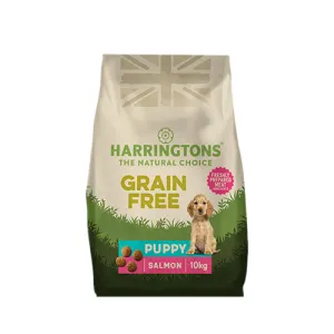 Harringtons Puppy Grain Free Salmon & Sweet Potato 10kg Dry Dog Food