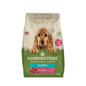 Harringtons Puppy Rich In Salmon & Rice 10kg Dry Dog Food