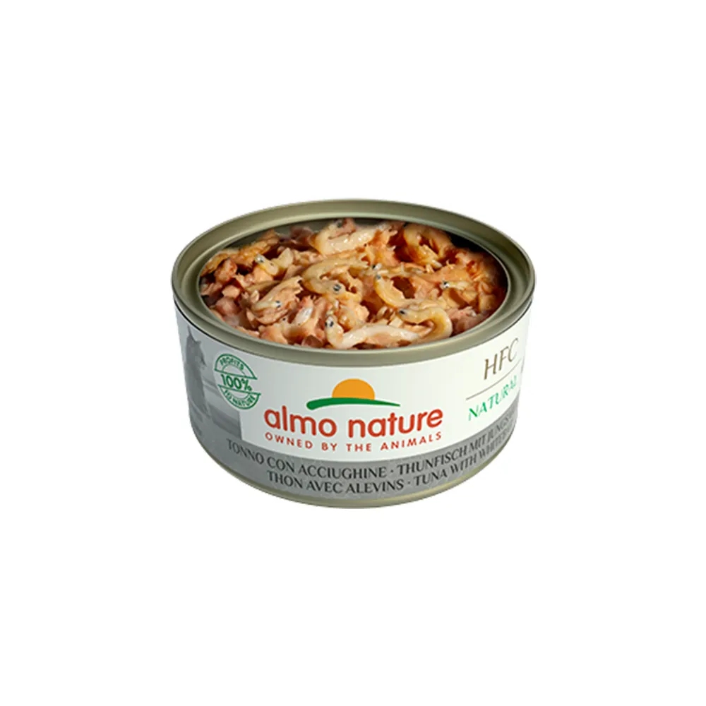 HFC Natural Tuna & Whitebait Cat Can