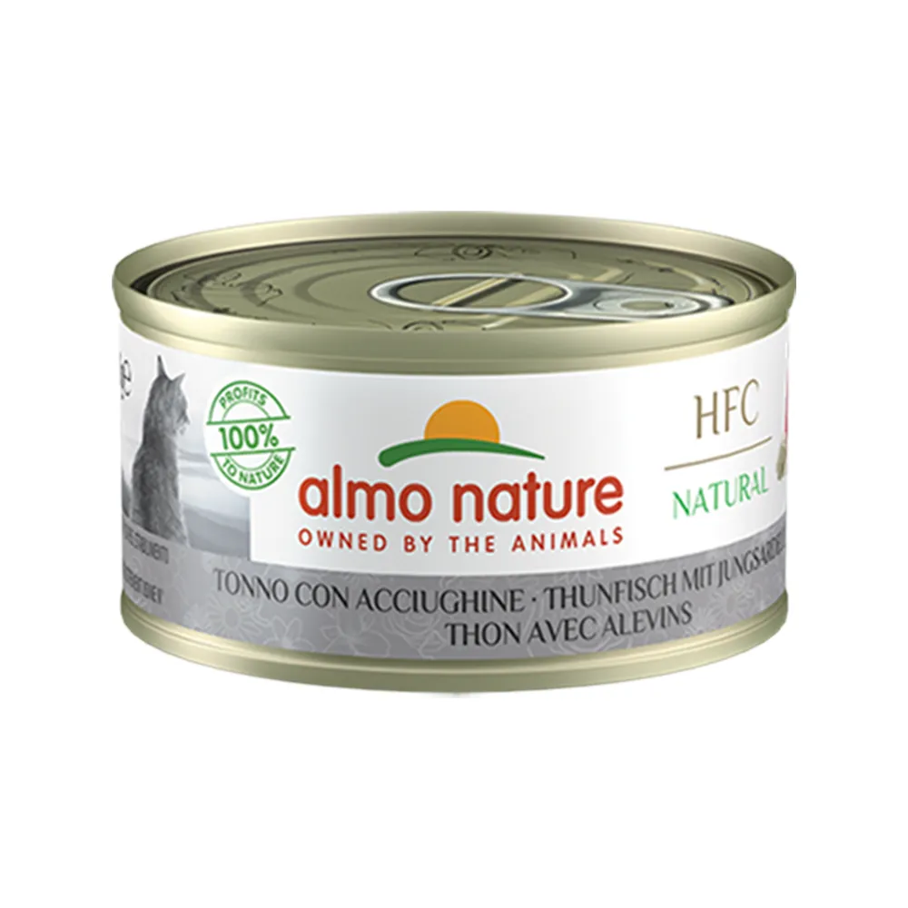 HFC Natural Tuna & Whitebait Cat Can