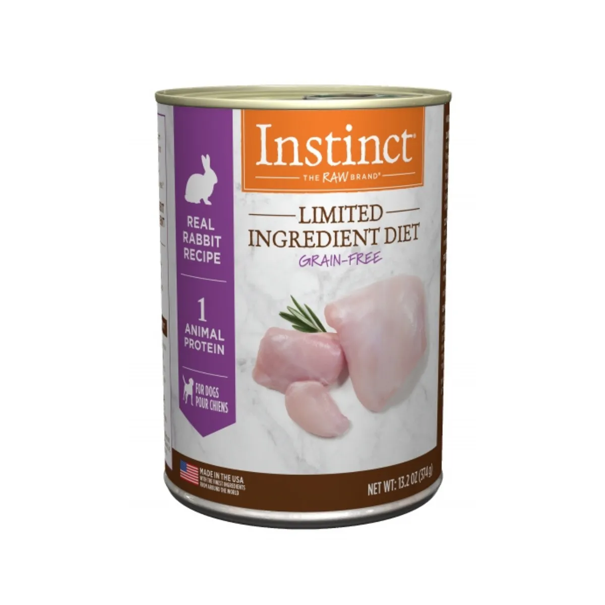 Instinct Instinct Limited Ingredient Diet Real Rabbit Recipe Dog  Food13.2oz