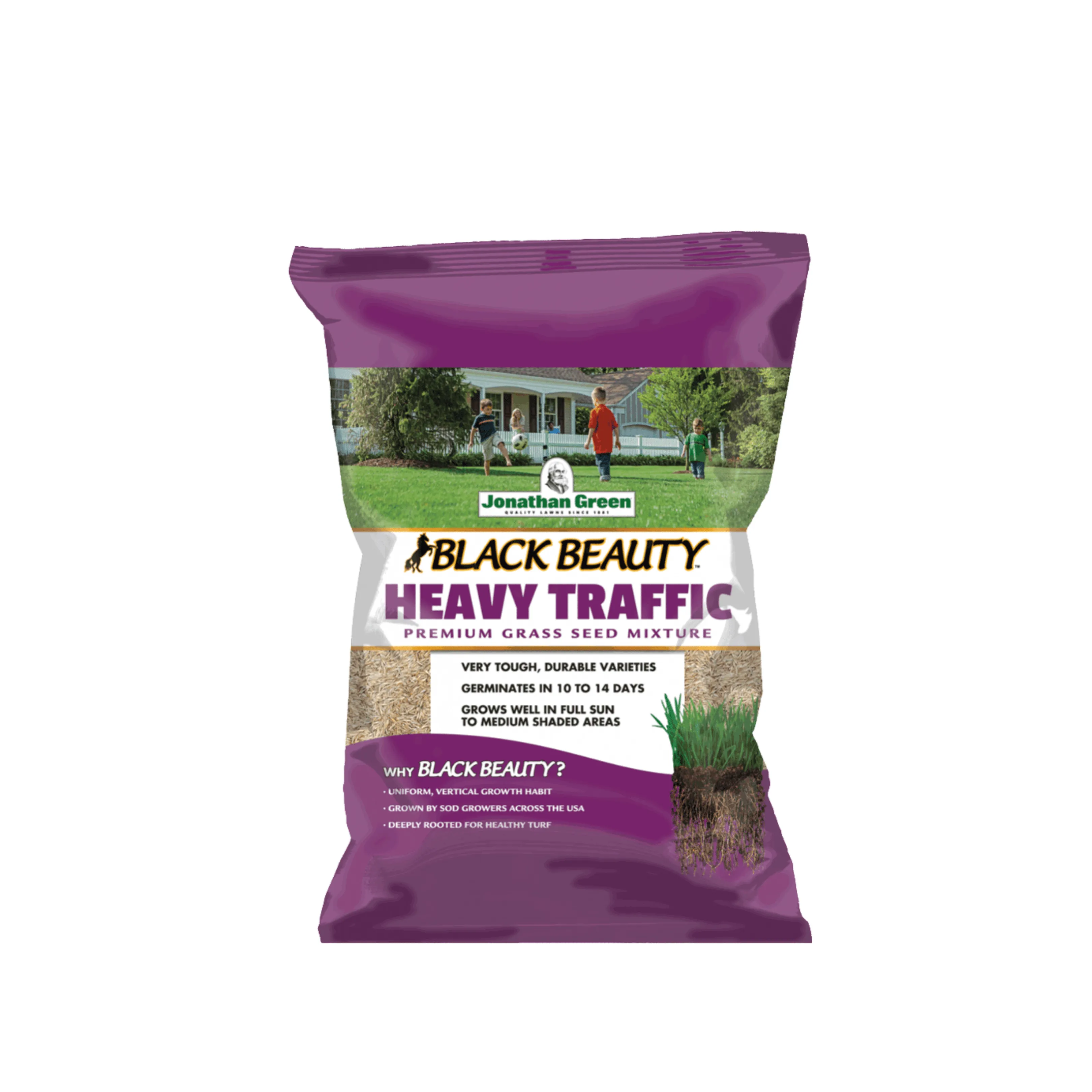 Jonathan Green - Black Beauty® Heavy Traffic Grass Seed - 3lb