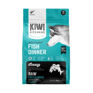 Kiwi Kitchens Raw Freeze-Dried Fish Dinner