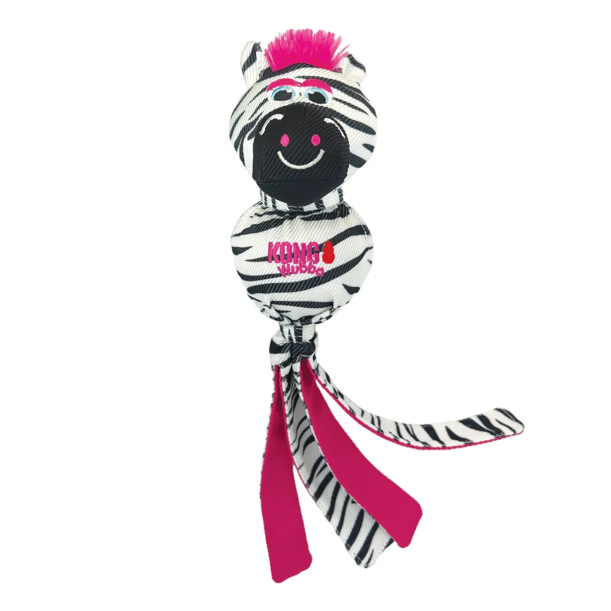 Kong Wubba Zoo Zebra Dog Toy