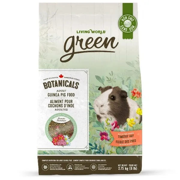 Living World Green Botanicals Adult Guinea Pig Food