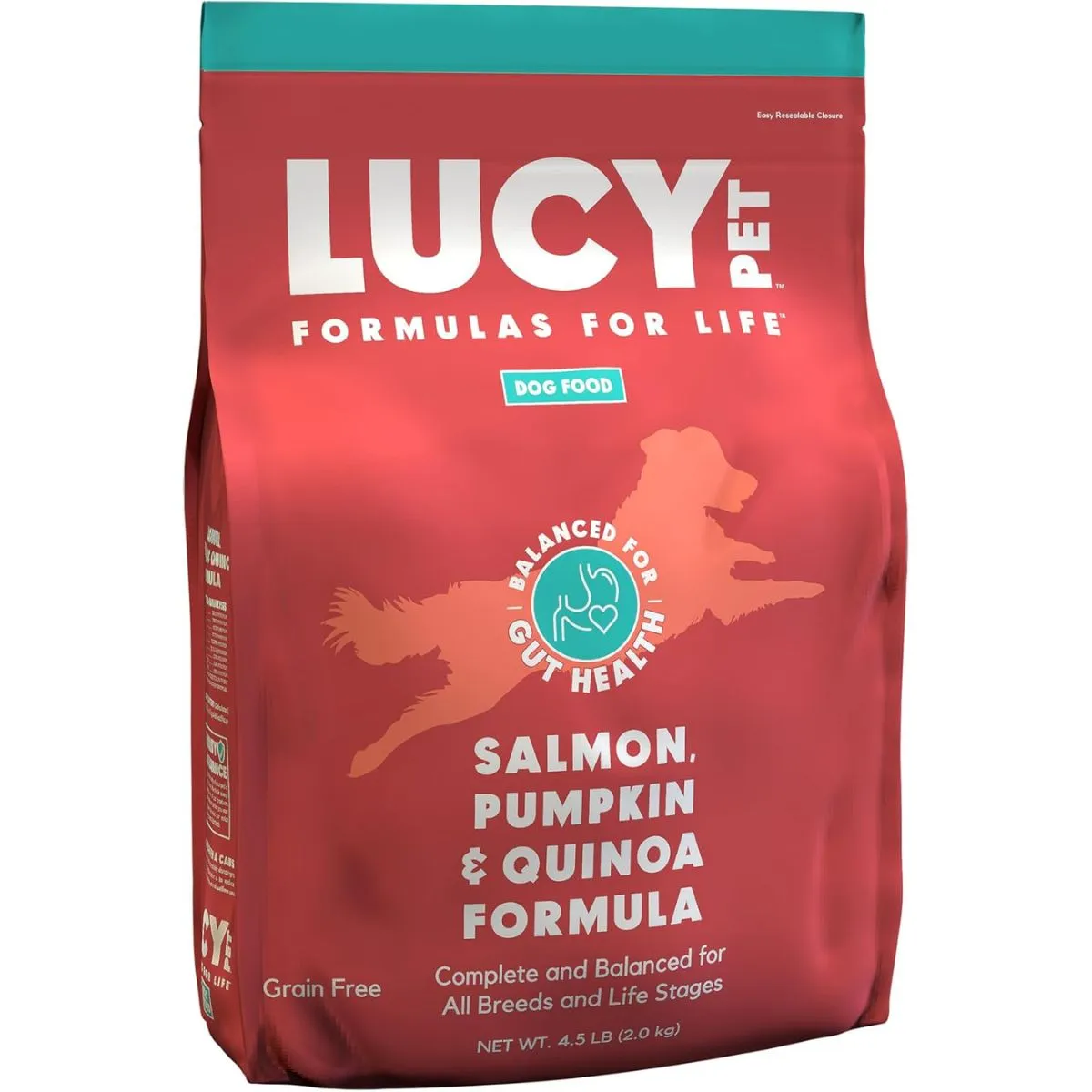 Lucy Pet Salmon Pumpkin & Quinoa Dry Dog Food 4.5lb