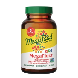 MegaFlora® Kids Probiotic - 14 Strains - 5 Billion live cultures