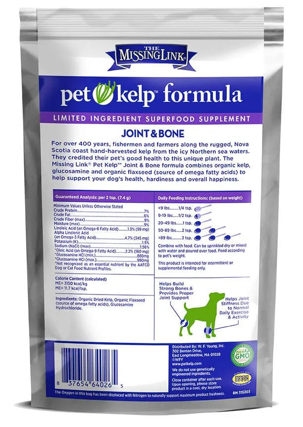 Missing Link Pet Kelp Joint & Bone Formula, 8 oz