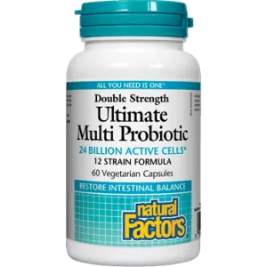 Natural factors - ultimate probiotique 24b - 60 vcaps