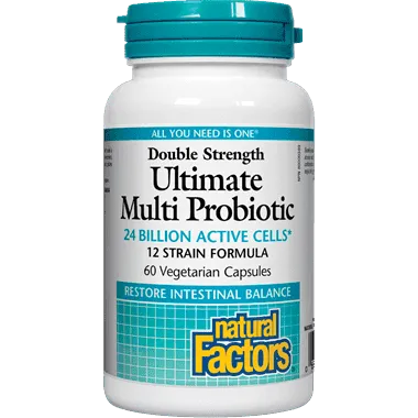 Natural factors - ultimate probiotique 24b - 60 vcaps