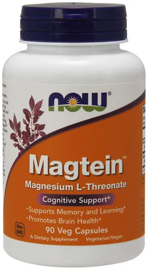 Now Magtein 90 Vegetable Capsules