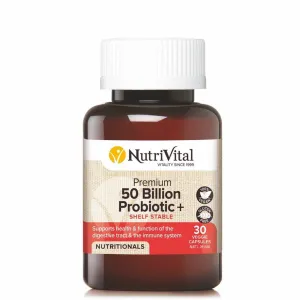 Nutrivital Premium 50 Billion Probiotic  (Shelf Stable)