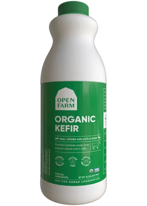 Organic Grass-Fed Cow Milk Kefir For Cats