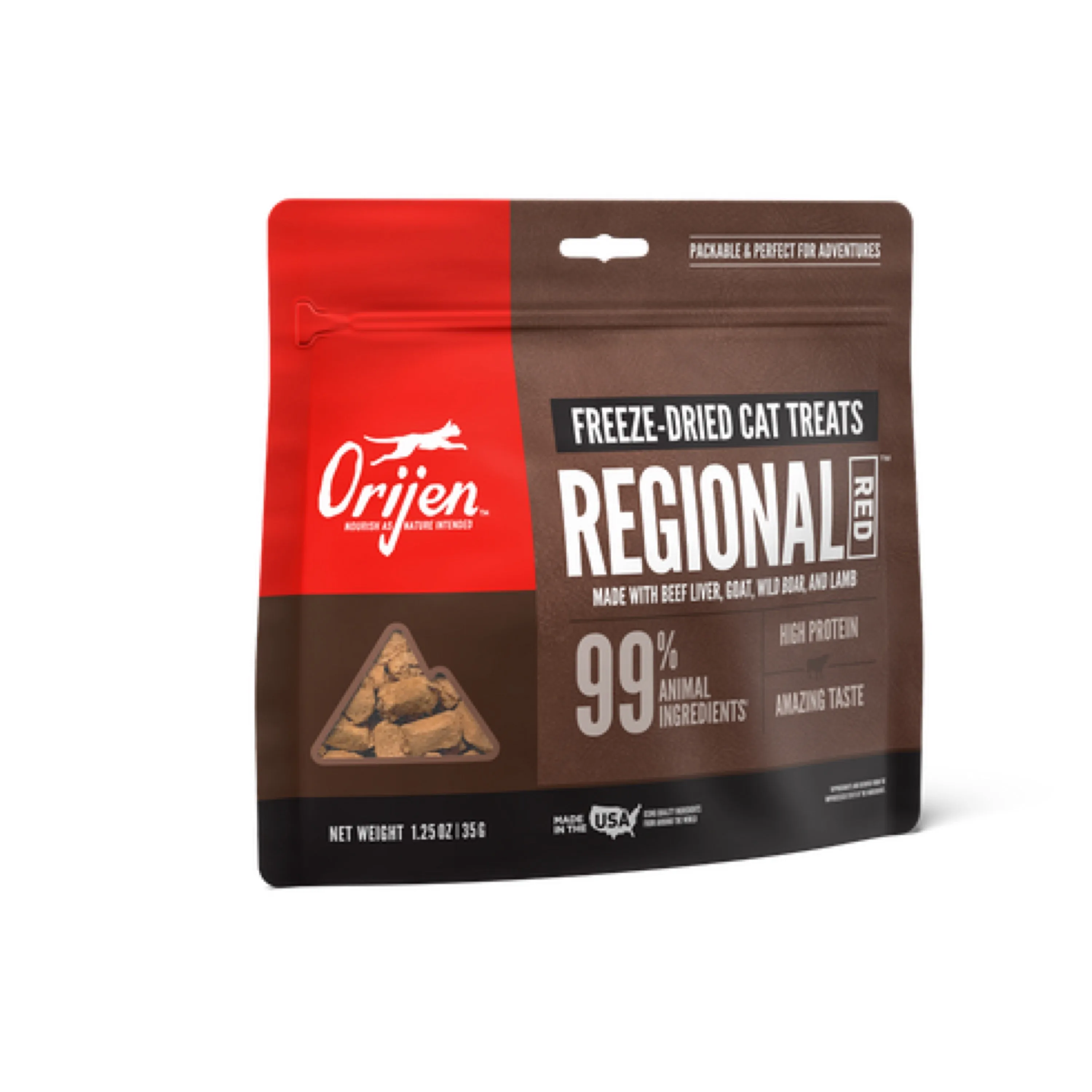 Orijen Regional Red Freeze Dried Cat Treats 1.25oz