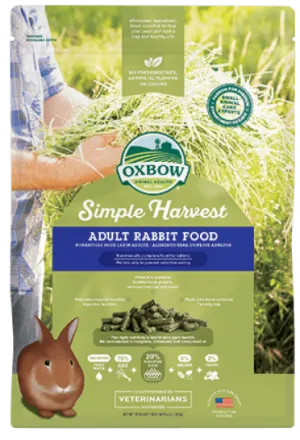 Oxbow Simple Harvest Adult Rabbit Food