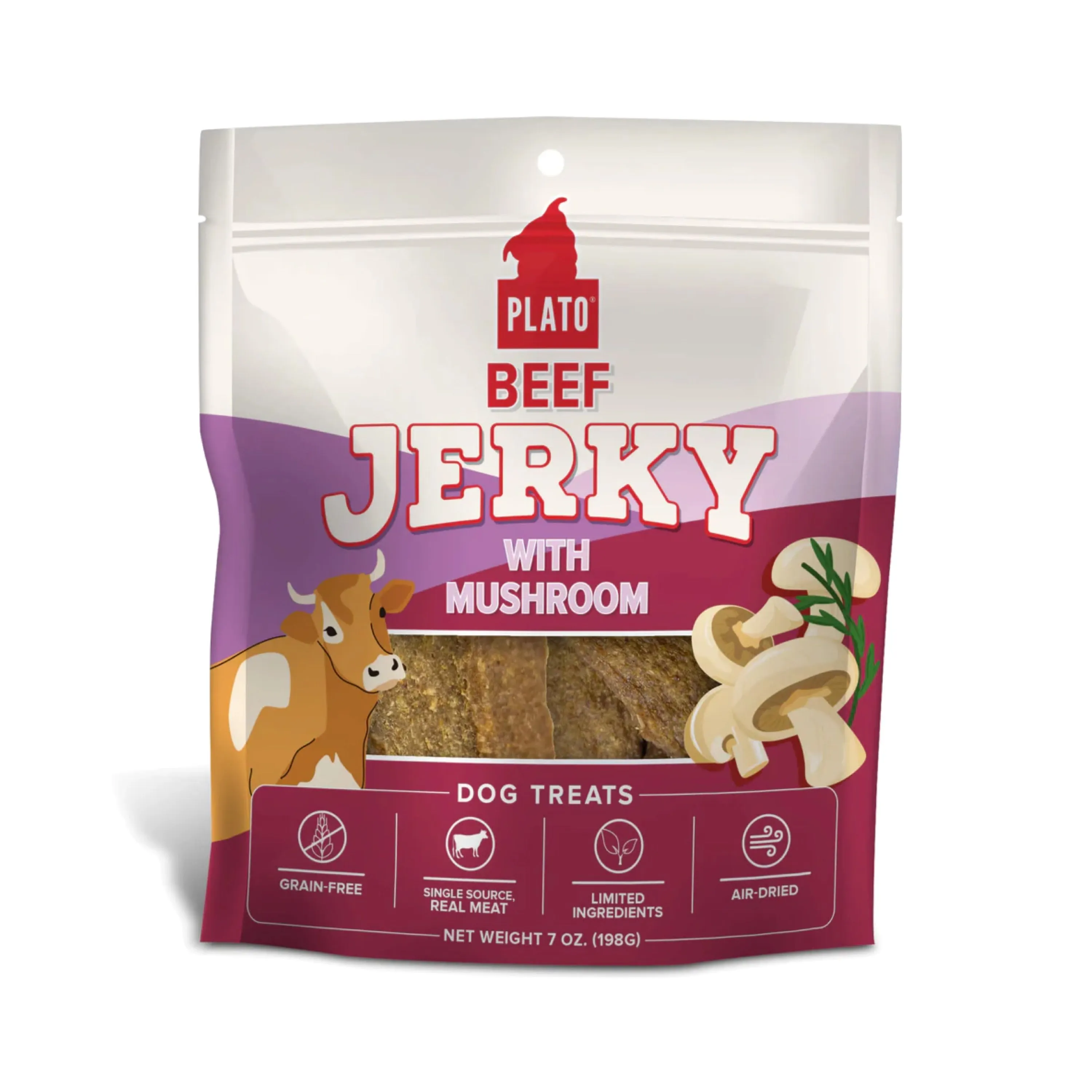 Plato Beef Jerky with Mushrooms