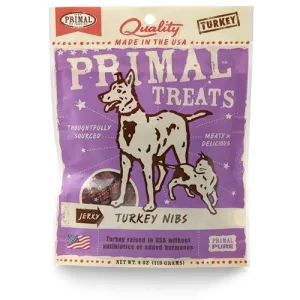 Primal Jerky Turkey Nibs Treats