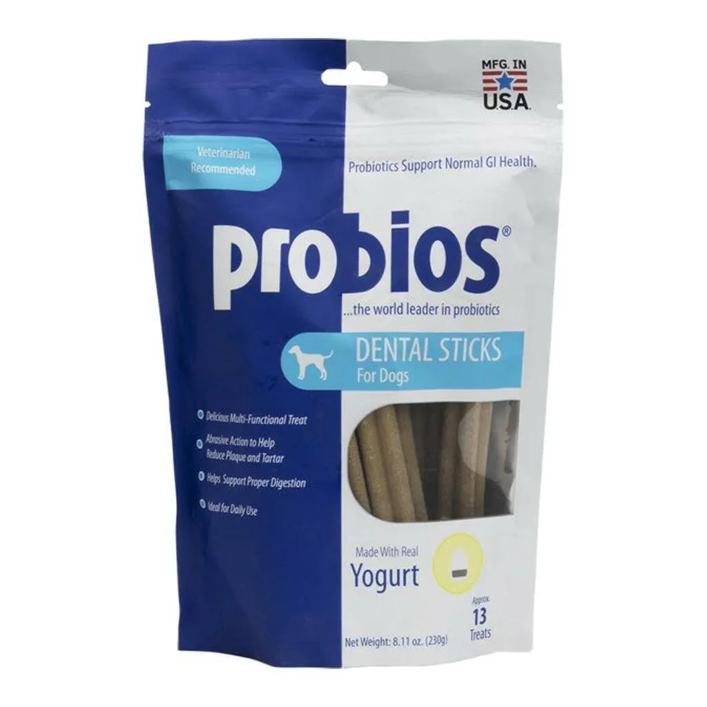 Probios Dental Chew Sticks for Dogs (13 count)